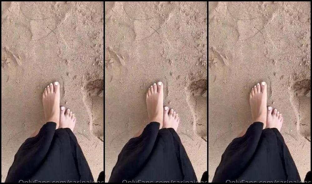 Sarina Jones Nicknamed Sarinajones 04 12 2023 Onlyfans Video Feeling The Sand Under My Soles Is The Feeling Of Summer