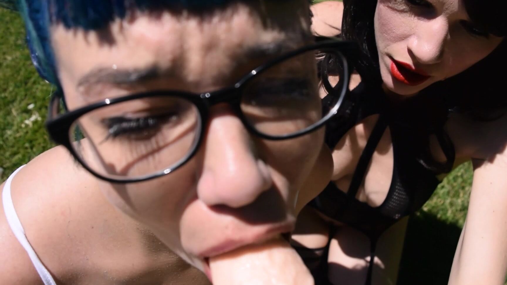 Cum In Mouth, POV, Spit Fetish, Submissive Sluts, Blow Jobs Little Puck sucking u off with emma ManyVids