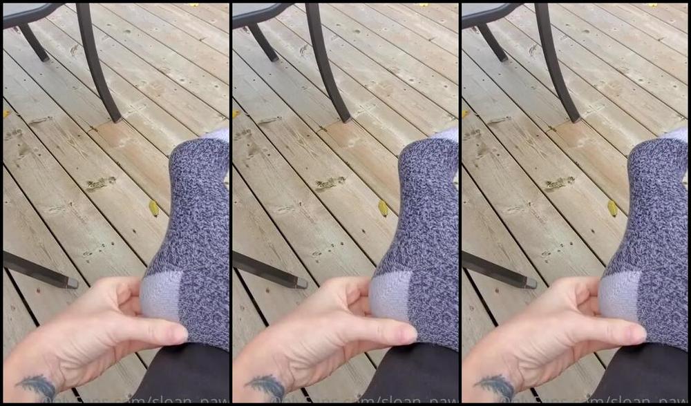 Sloans Paws Nicknamed Sloan Paws 10 03 2020 Onlyfans Video Fresh Out Of My Work Shoes Yesterday