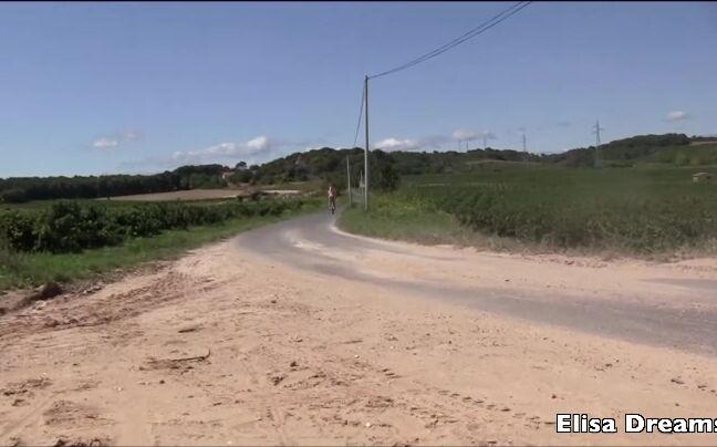 Love Riding Bike Being Nude Enjoy