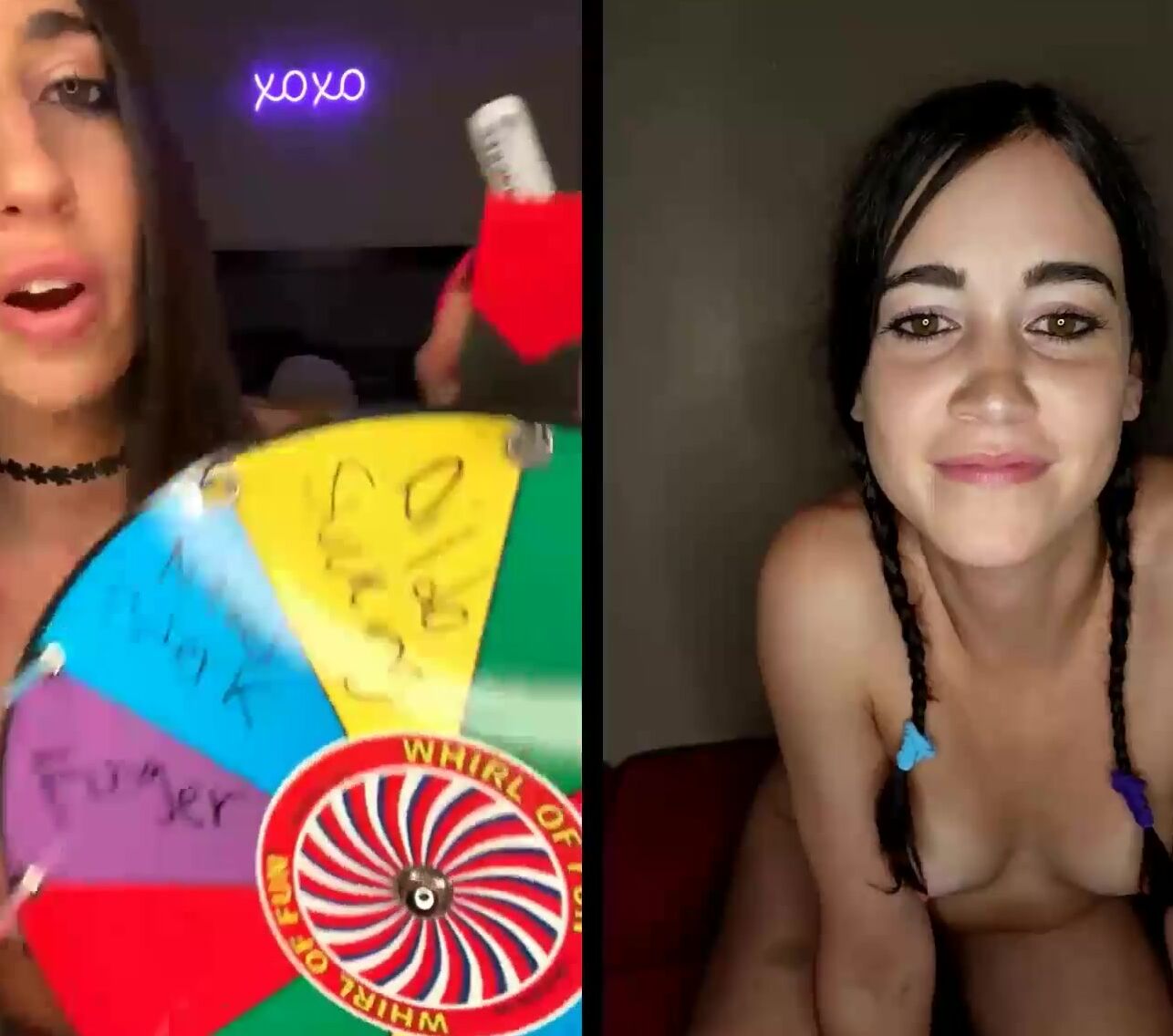 Katkarmaorgasmic This Is Me And Youlovemadss Live Stream From The Other Day We Both Get Facials At The En