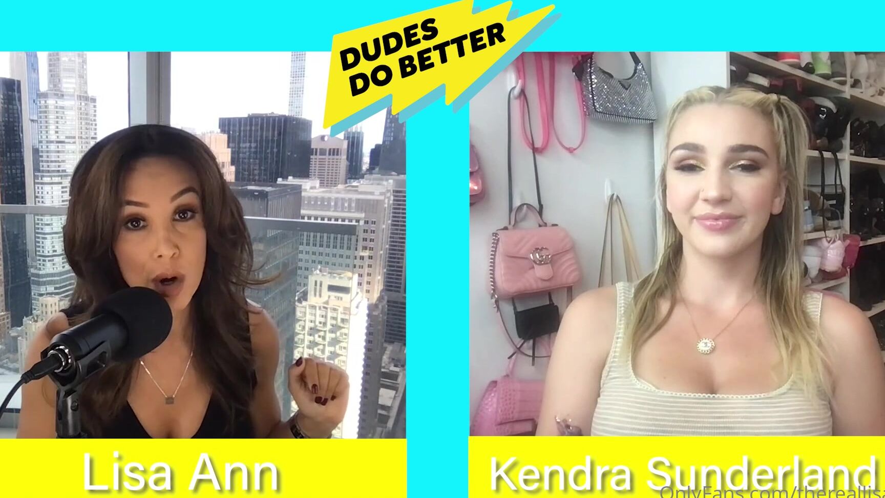 Thereallisaann This Week I Sit Down With Kendra Sunderland And Have A Fun Chat On Dudes Do Better