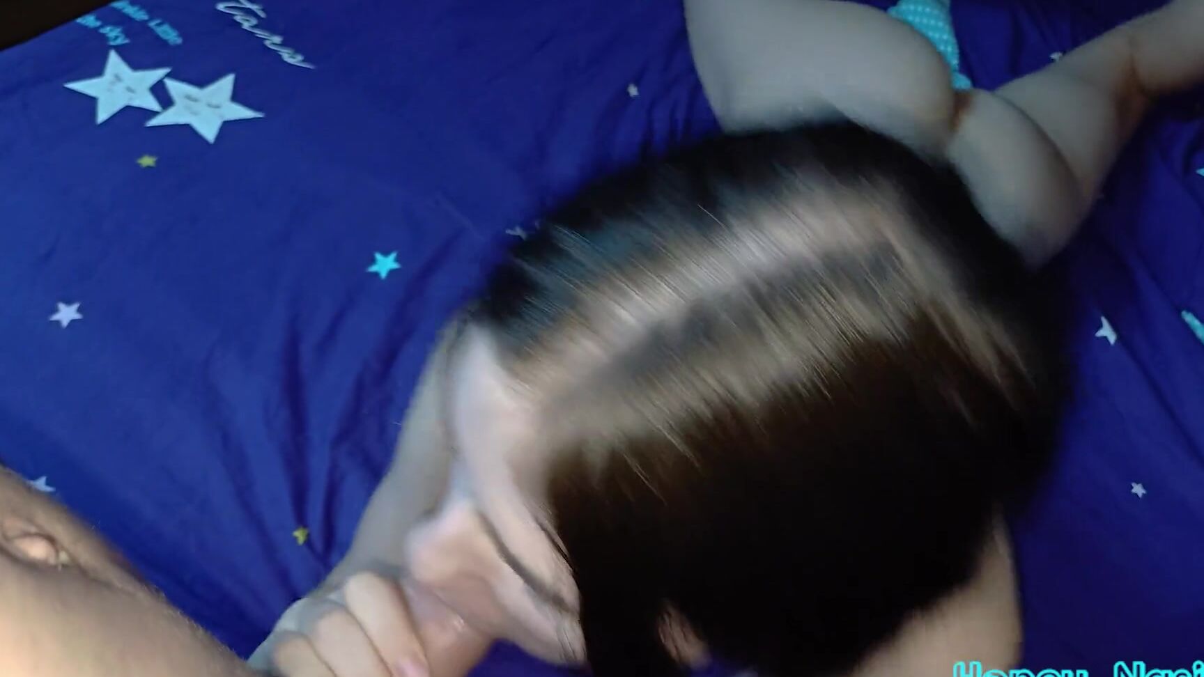 HoneyNasia BAREFEET POSE HARD FACE FUCK DEEPTHROAT video while showing WRINKLED SOLES + wiggling toes Pornhub