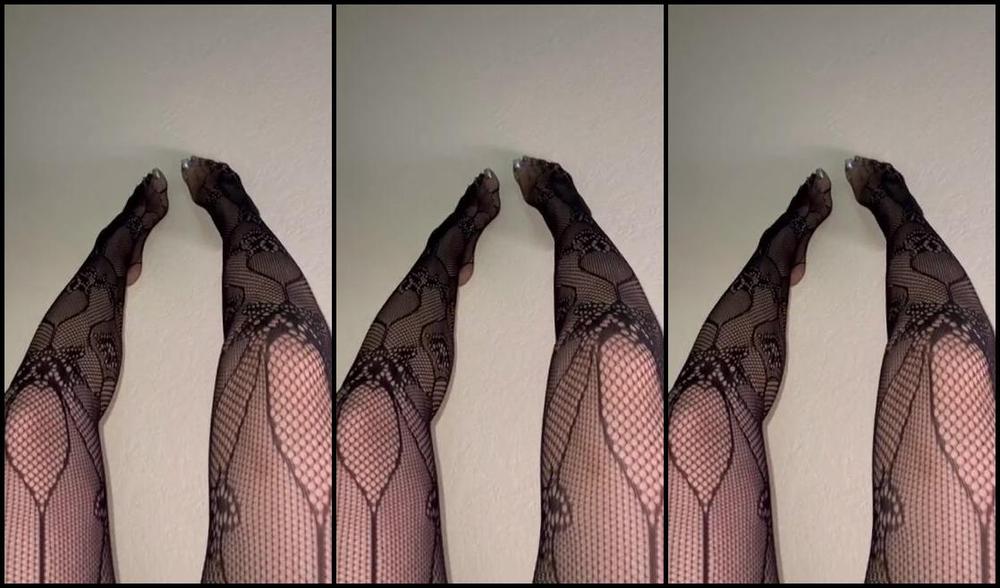 Waifu Jess Nicknamed Waifufeetmilkog Onlyfans Full Video 5 M Fishnet Nylon Tease