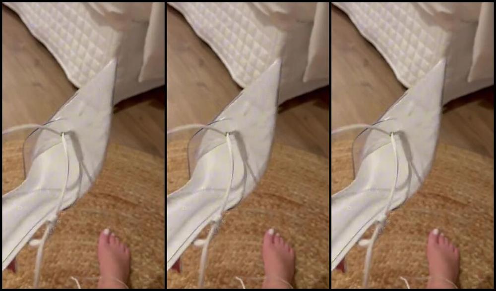 Sweet Pinnk1 Onlyfans My Pumps Are Wet After Long Hours Of Wearing Them Meu Scarpin Molhadinho Depois