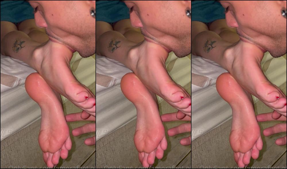 Amorafeet Ofc Footworship Massage And Cum On Soles