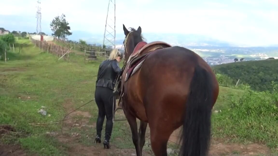 Ghrfan Onlyfans Joa Riding In Leather She Perfectly Knows The Effect She Has On Me When She Does