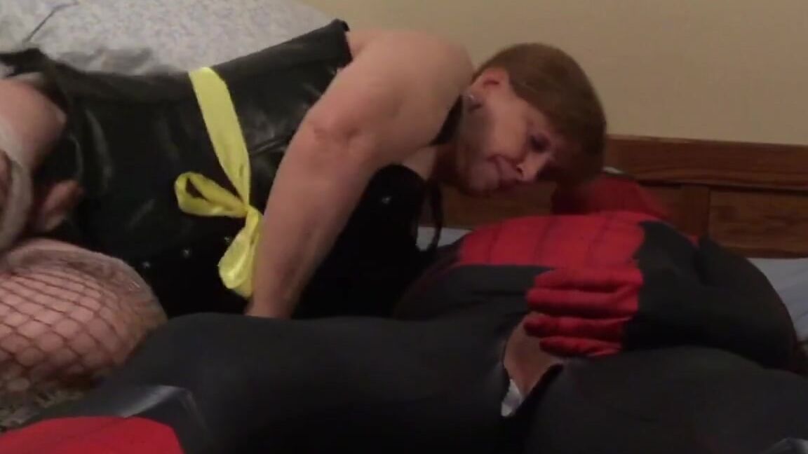 "CarmensSexJournal" Spiderman, Batgirl, Leather Corset, Oral, Fellatio, Deepthroat, Cock Sucking, Cougar, Gilf, Granny, Dc Comics, Marvel Comics, Suggest CarmensSexJournal Bat granny sucks Spidey s cock 01132019 C2 Pornhub