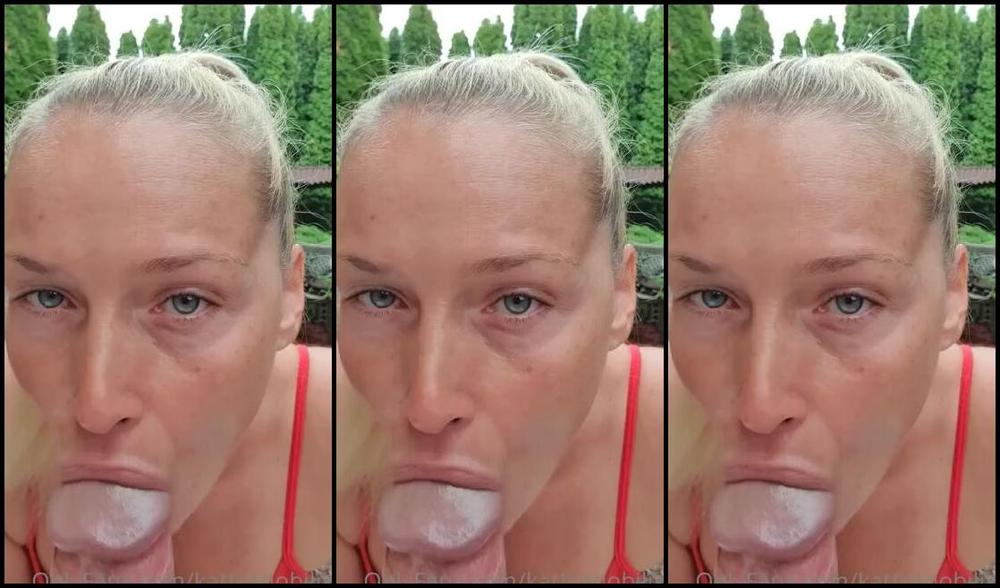 Kathianobilixx Findom 06 27 2020 Onlyfans Video Outdoor Blowjob