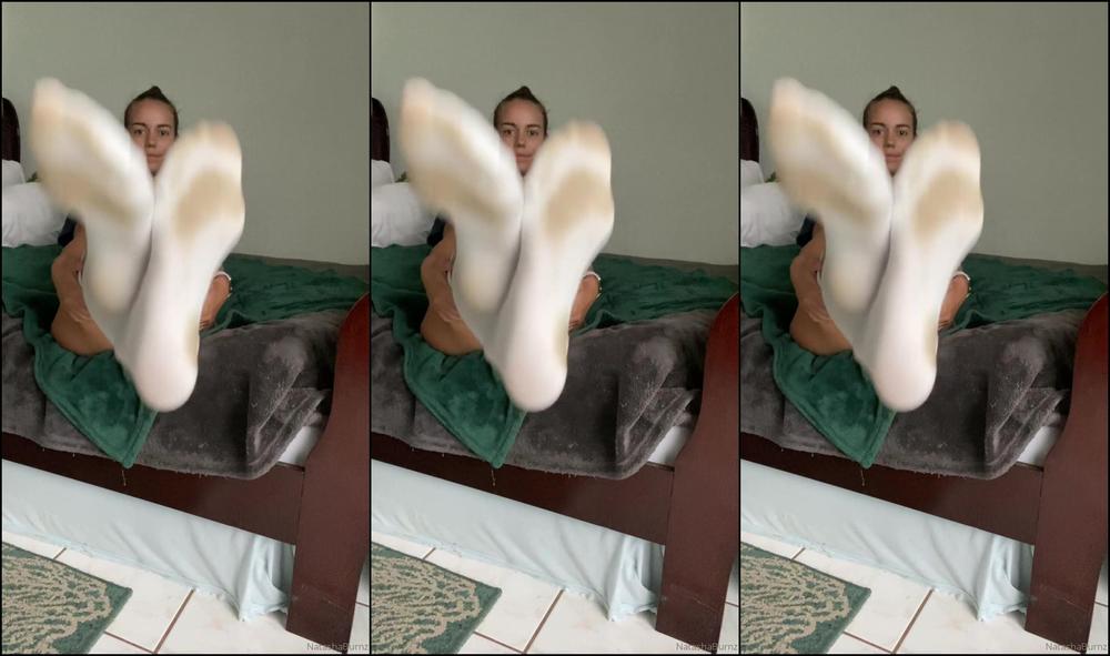 Goddesstalltasha 180918332 03 16 2020 Knee High Dirty Sock Removal Happy Monday Stay Safe Out There