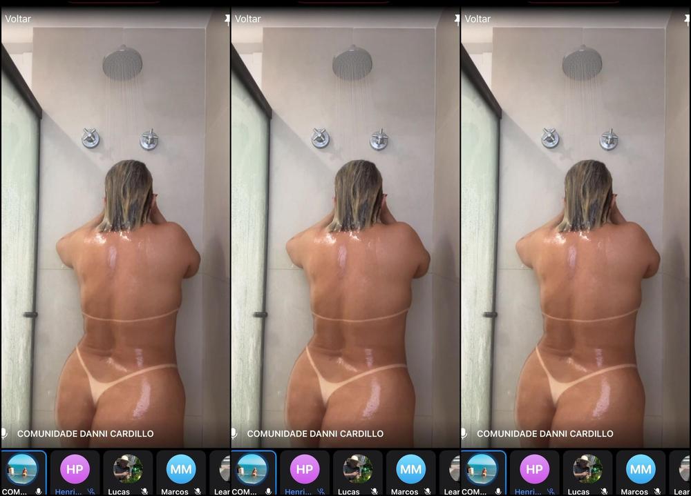 Dannicacardillo 3384222437 07 01 2024 Banho P S Sauninha Bem Gostosa Pra Voc I Love You