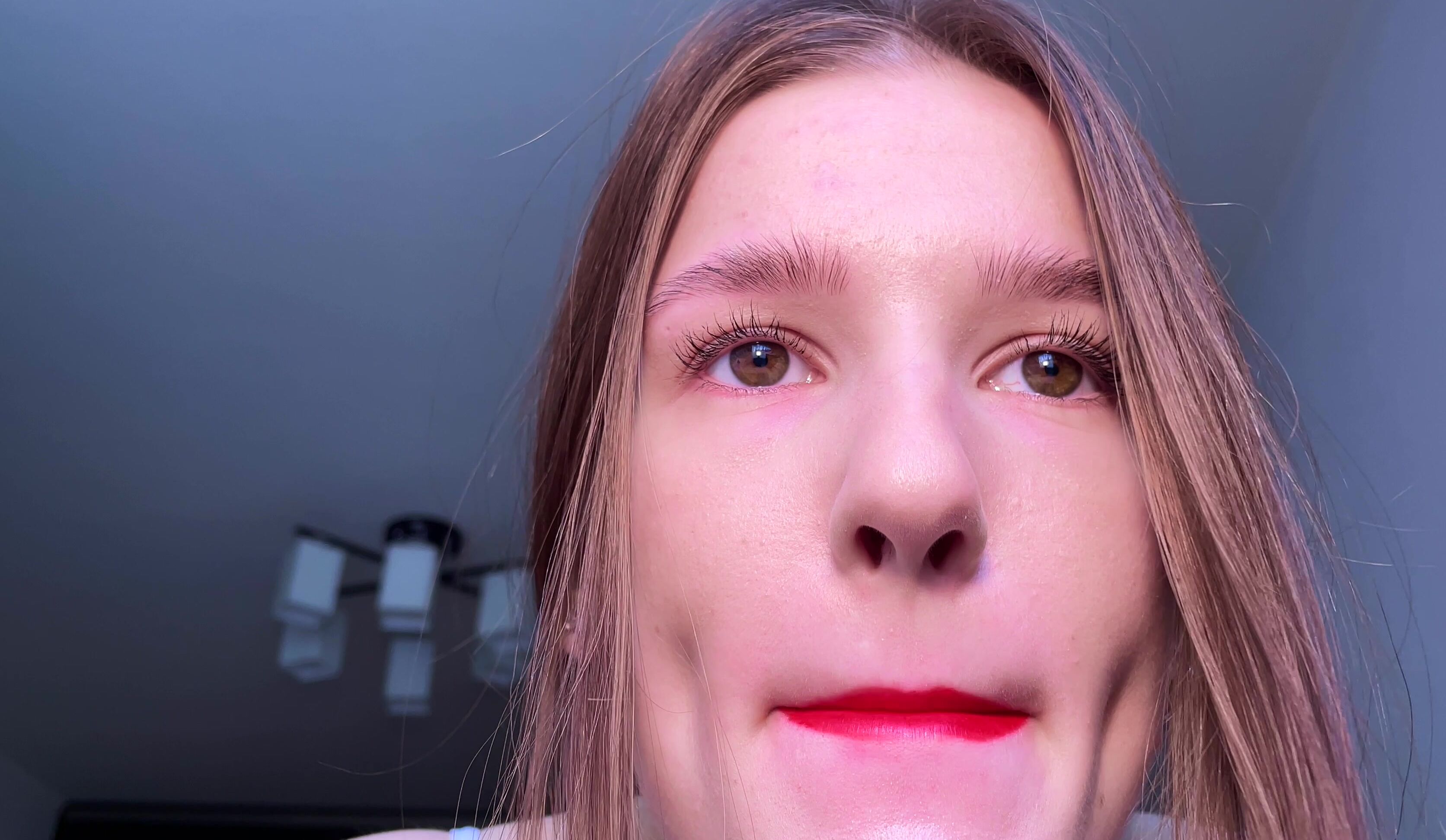 Close-Ups, Face Fetish, Lipstick Fetish, Mouth Fetish, SFW, Tongue Fetish blowrayne face fetish lips and tongue close up ManyVids