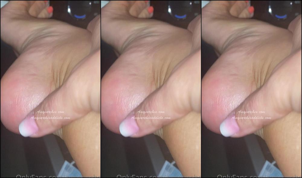 Amysarches Hi Guys Here S A Clip Of My New Pedi Hope You Enjoy My Highly Arched Feet And My Prett