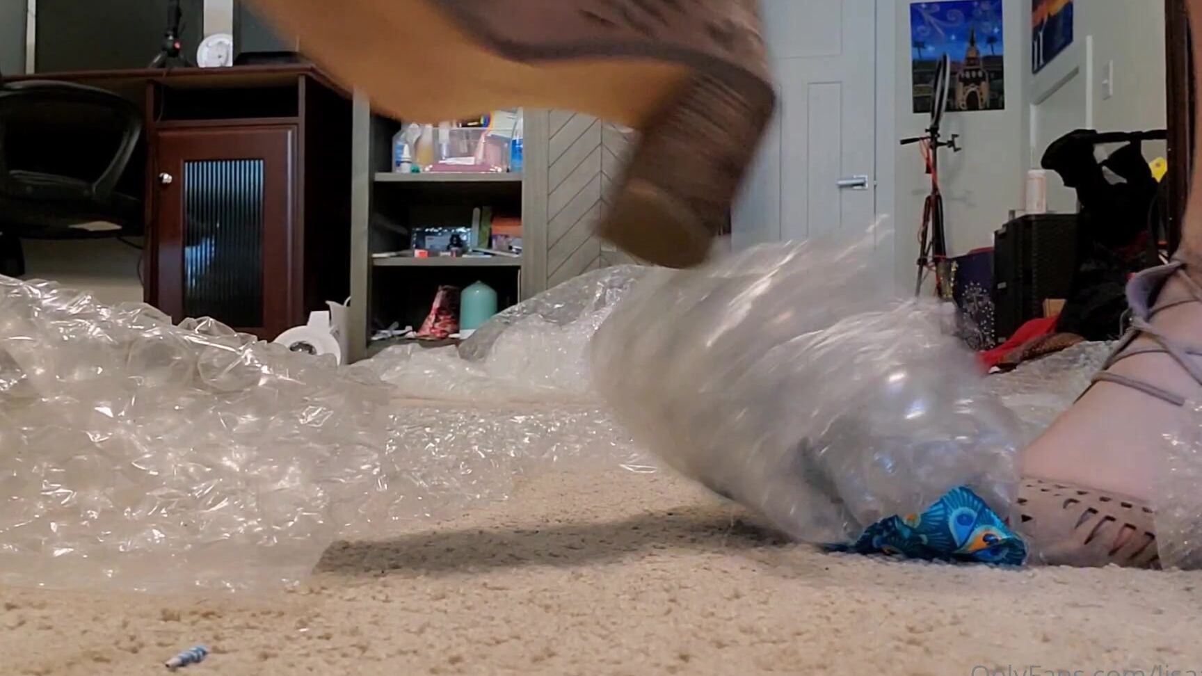 Lisaasmr Bubblewrap Popping Heels Asmr