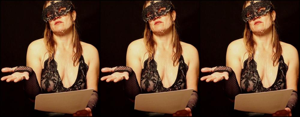 Ladyarbella Newsreader Bukkake