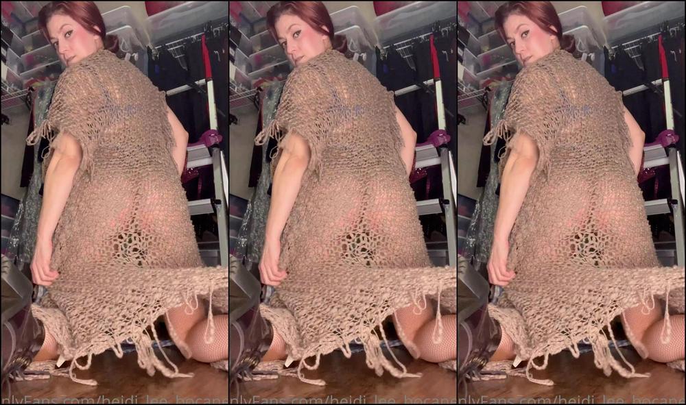 Heidi Lee Bocanegra Brown Fishnets Part Continuation Of Previous Video Maintenance Came By The