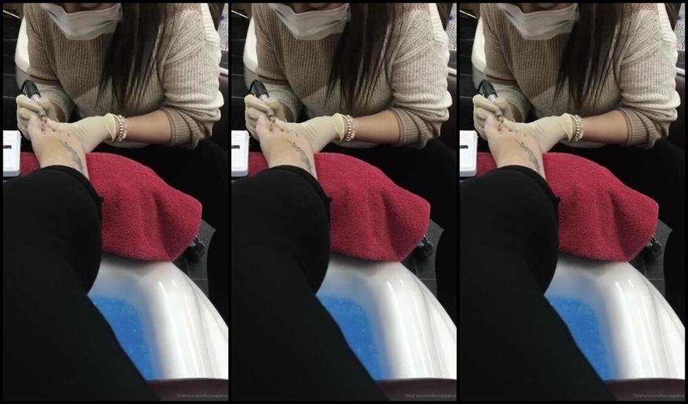 Footsiegalore Onlyfans Here Sa Little Video Compilation Of The First Gel Pedicure Done By Someone Else I Ve Ever Had M