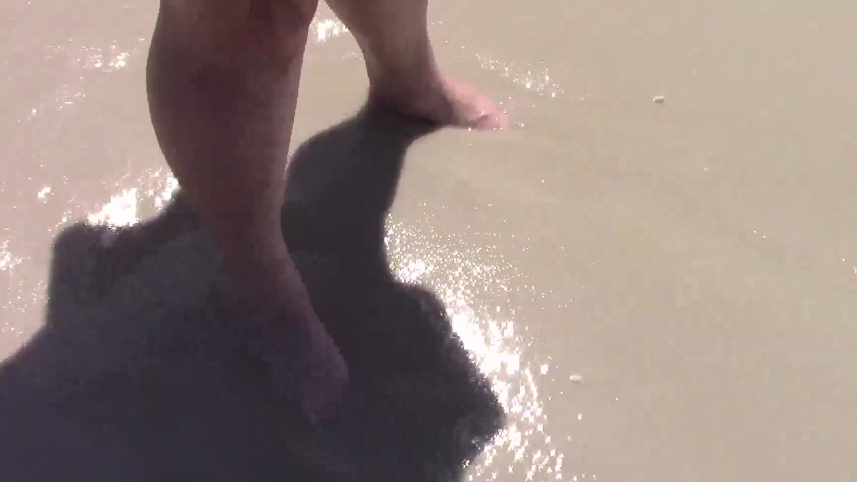 Bbwprincessmary Toes And Feet In The Sand And Water