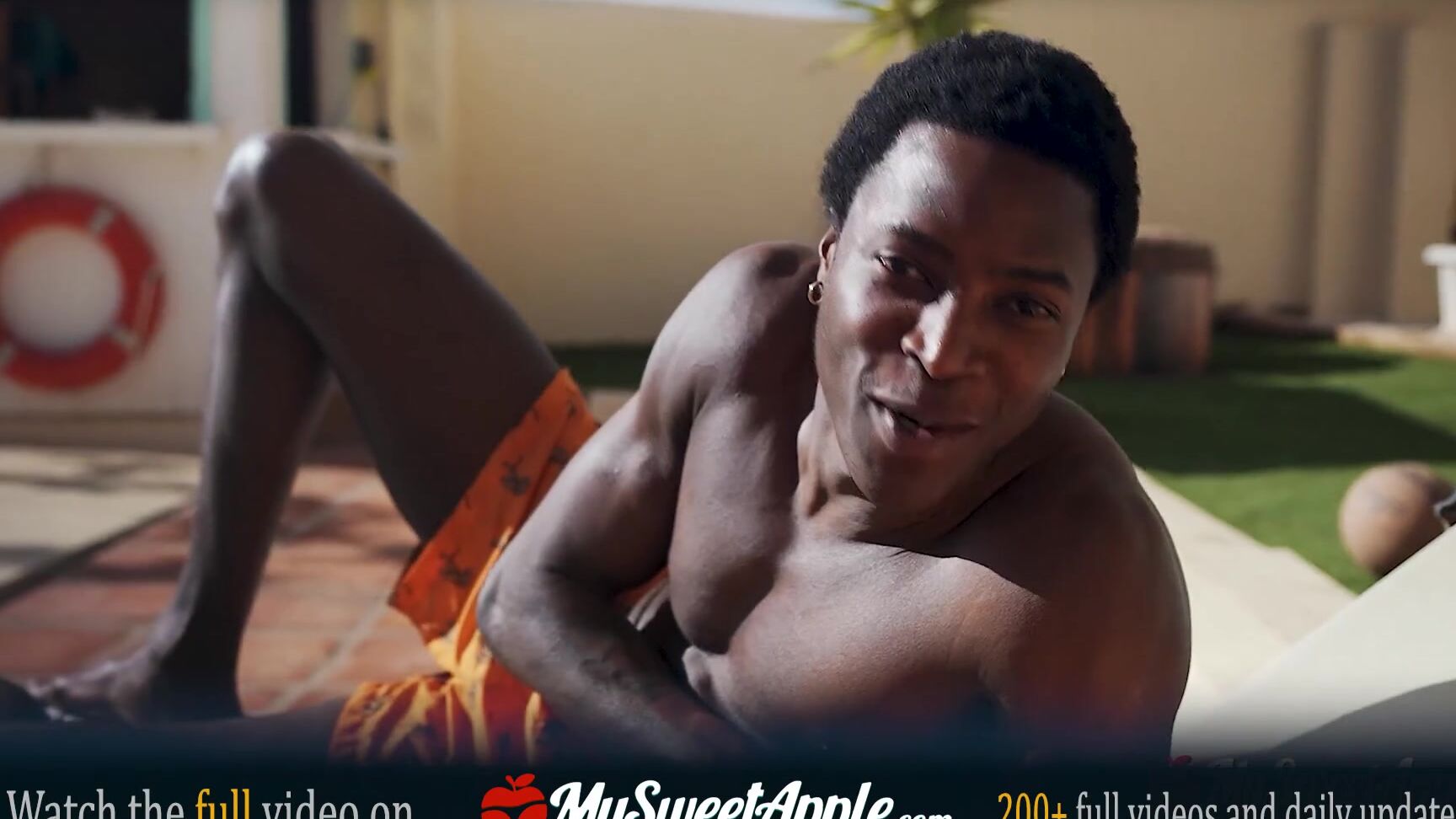 MySweetApple Our first MMF Threesome with Goro Kush's BBC - TEASER- MySweetApple spitroasted PornHub