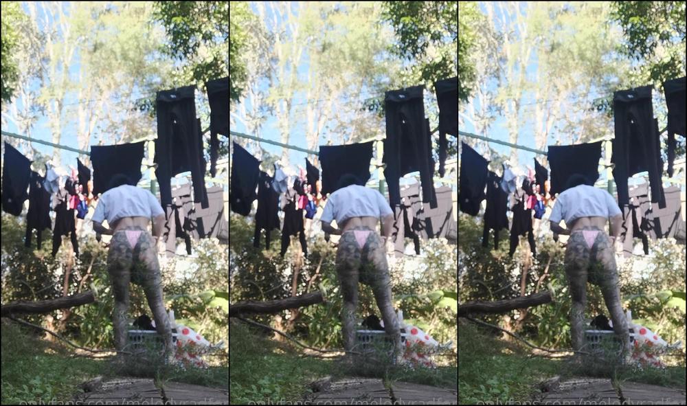 Melodyradford I Hung Out My Washing In A Sexy Bikini And Let You Spy On Me Hope This Cheers You Up