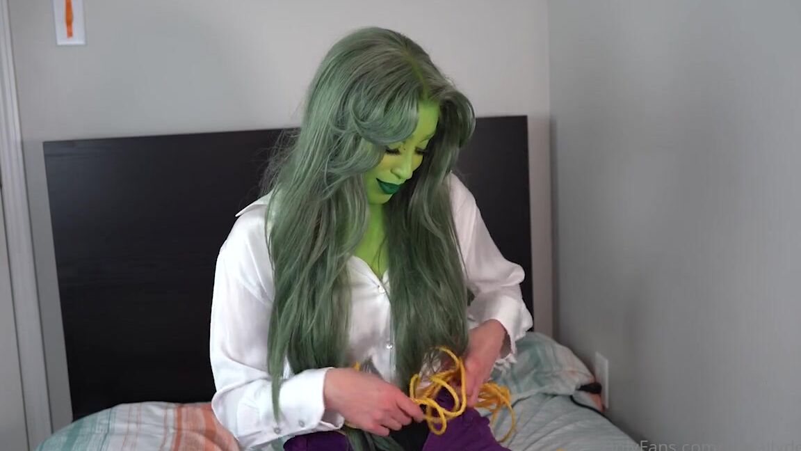 Toetallydevine Onlyfans Many Of You Wanted To See This She Hulk Switch Video So Here It Is Jens Boyfriend Has No Idea Thatp