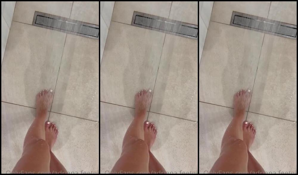 Adriana Feetgirl Nicknamed Adriana Feetgirl 07 22 2023 Onlyfans Video Douche Mousse Et Gros Plans Shower Foam And Close Ups