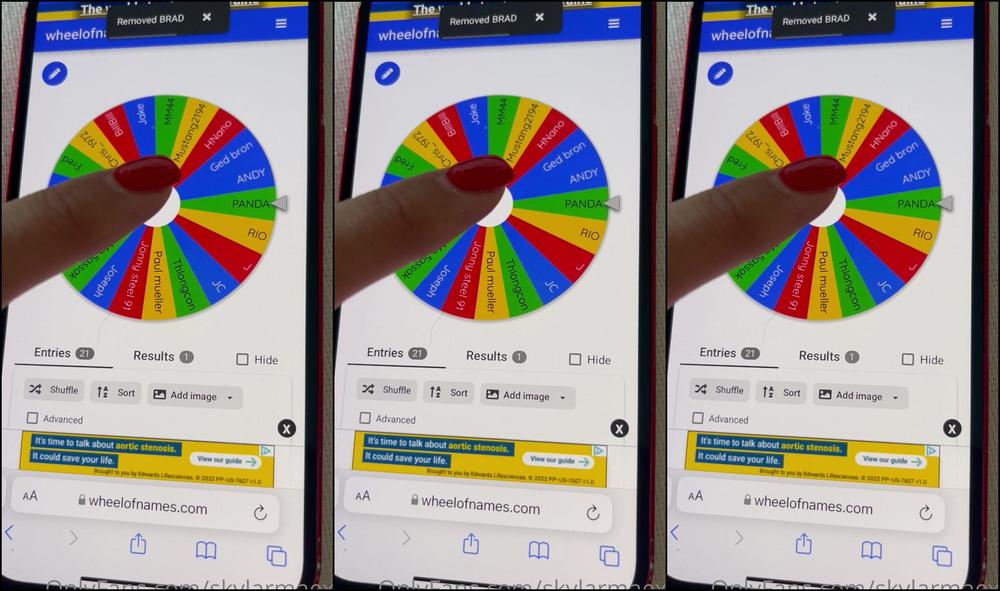 Skylarmaexo 2708874199 12 06 2022 Here Are The 4 Lucky Winners For The Custom Video I Decided To Do One