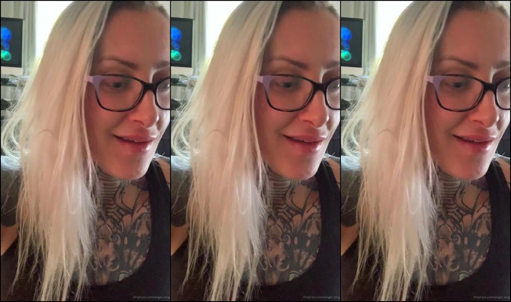 Angel Long Talking About The Dm D Video I Send U Last Night How Naughty It Was
