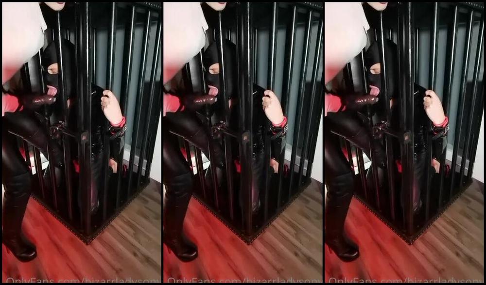 Miss Sonya Nicknamed Bizarrladysonya 02 21 2021 Onlyfans Video Slave In The Cage