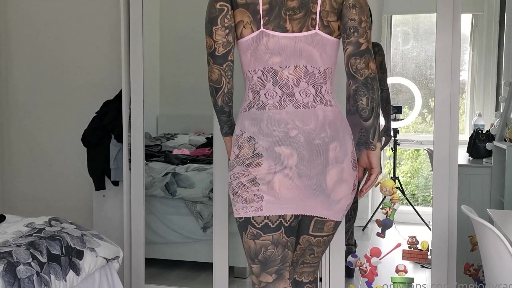 Melodyradford Sexy Lingerie Try On