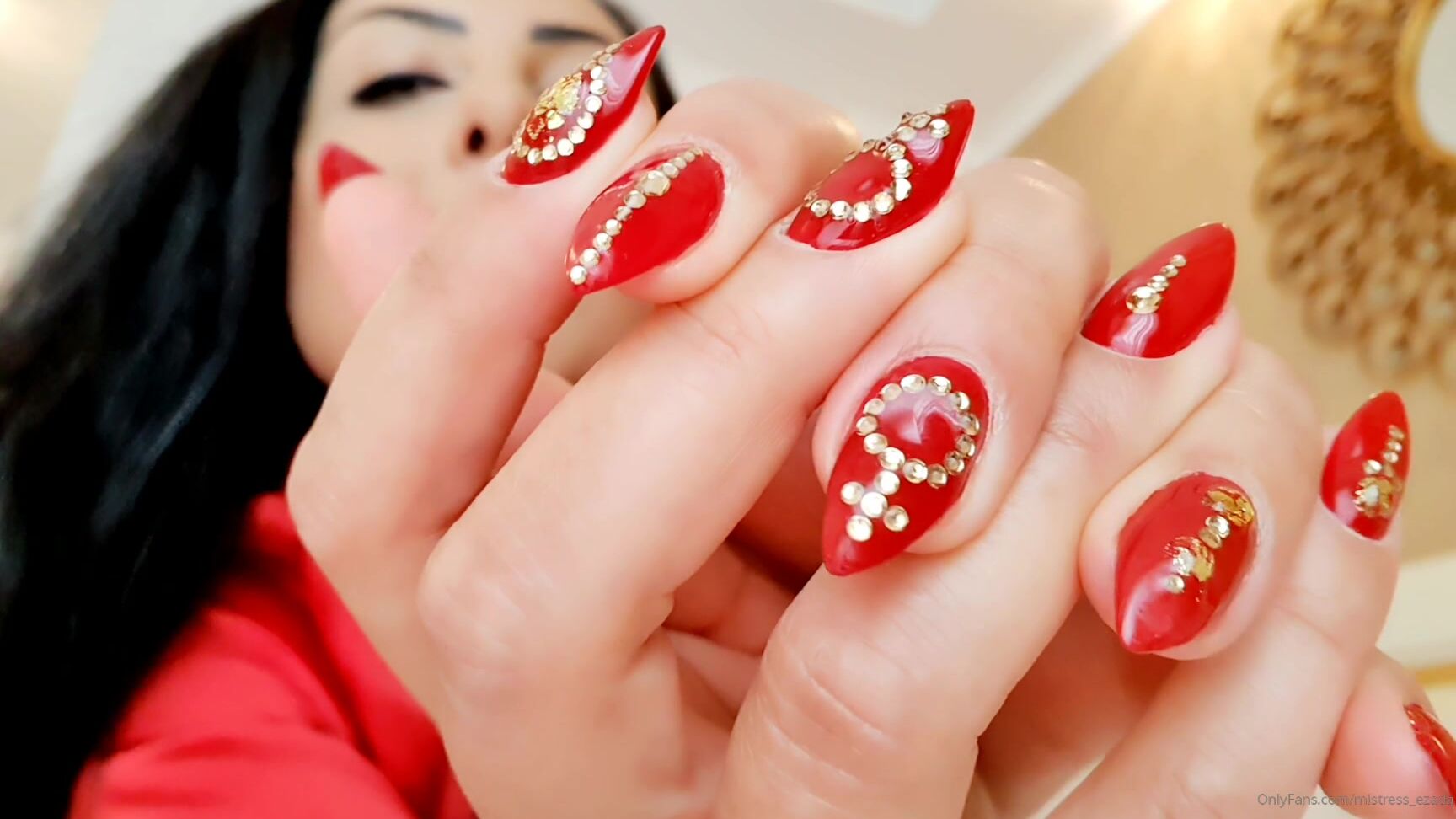 Ezada Finger Nail Fetish Hand Fetish Openletter For My Pet Exclusive Minutes Clip