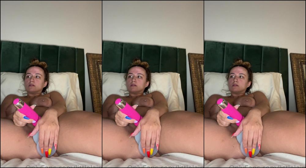Littlelaine You All Liked The More Genuine Side Of Porn So Here I Am Giving Myself Two Unreal Orgasms