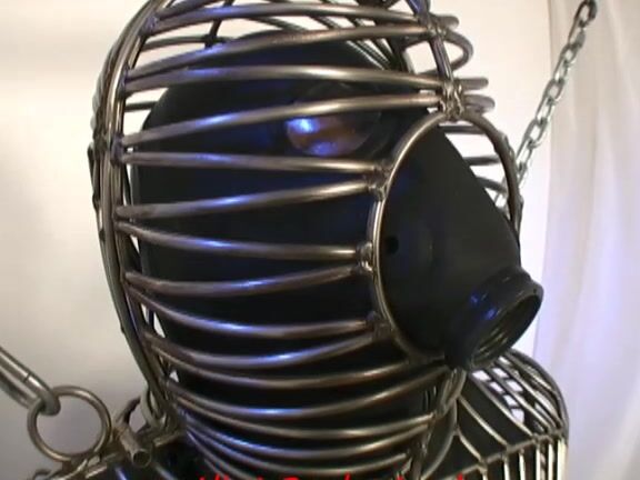 Full Body Metal Cage Threesome FULL MOVIE AliceInBondageLand AliceInBondageLand