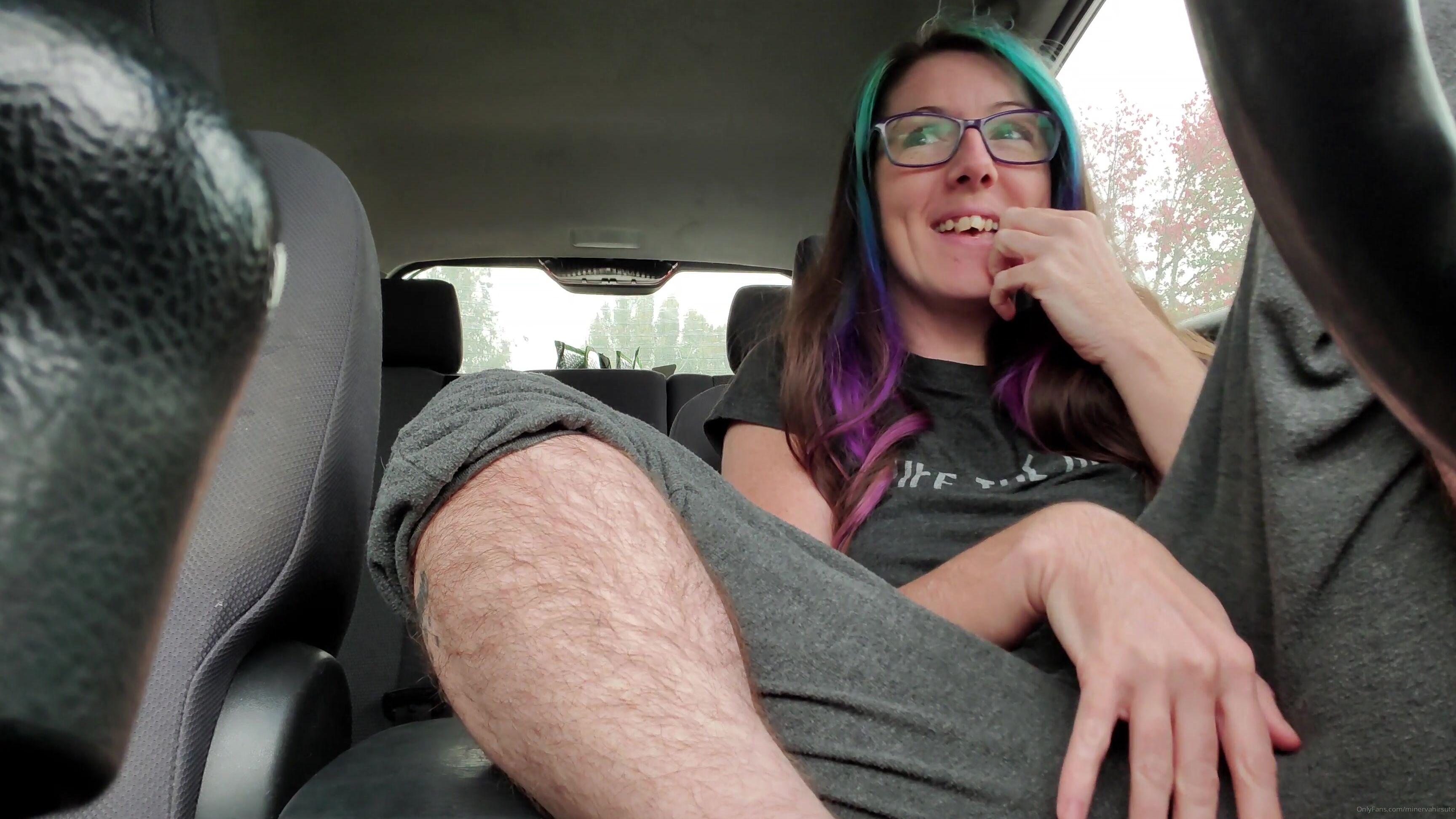 Minervahirsute Quickie In The Car This Morning After Picking Up Groceries Sometimes I Just Can T Re