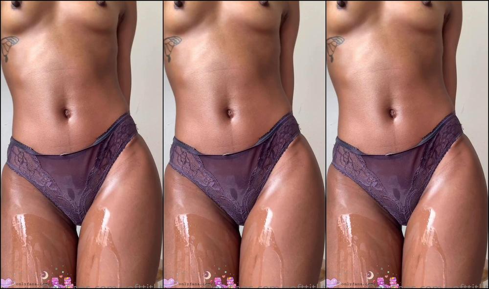 Softtitlita Babyoil Body Rub Down I Even Tear My Undies Off So You Can Get A Better View Of My Gla