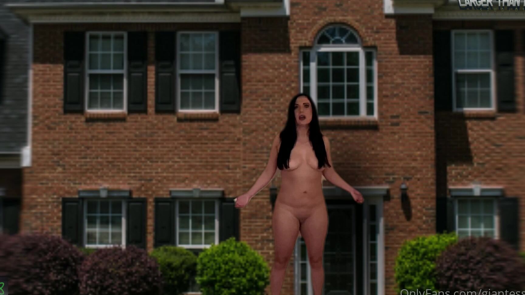 Giantessclips Growing Out Of The House Starring Erika Erika Chanel For More Erika Visit Https Onl