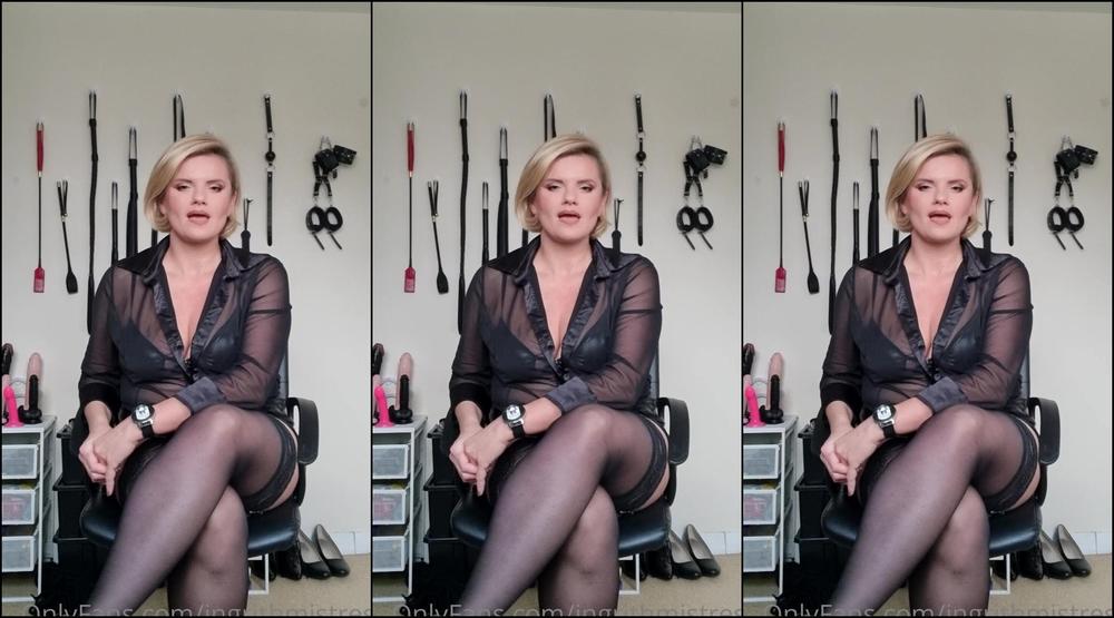 Ingrithmistress On Your Knees And Worship My Stockings Pov  Onlyfans XXX