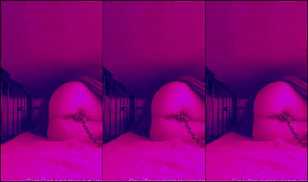 Erynrose Cunt Locked To The Inside Of My Cage Overnight