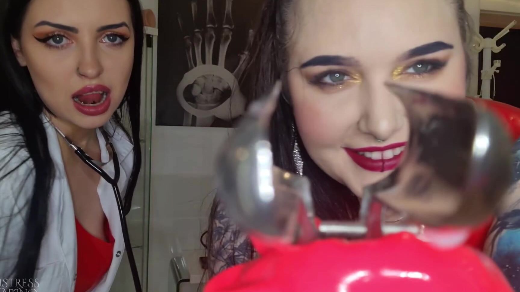 Mistresskarino Medical Examination By 2 Mistresses Pov Femdom