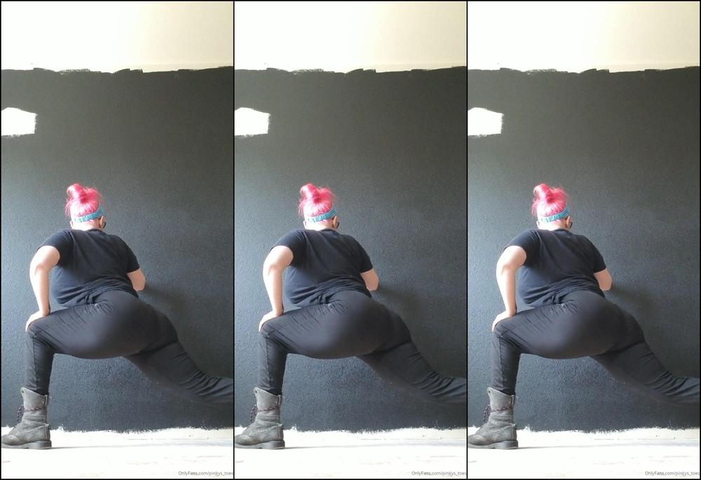 Pinkys Toes Doing Some Morning Stretching B I Paint These Walls Yogalife Imissyogaclass Yoga