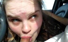 Emilybigass Car Blowjob