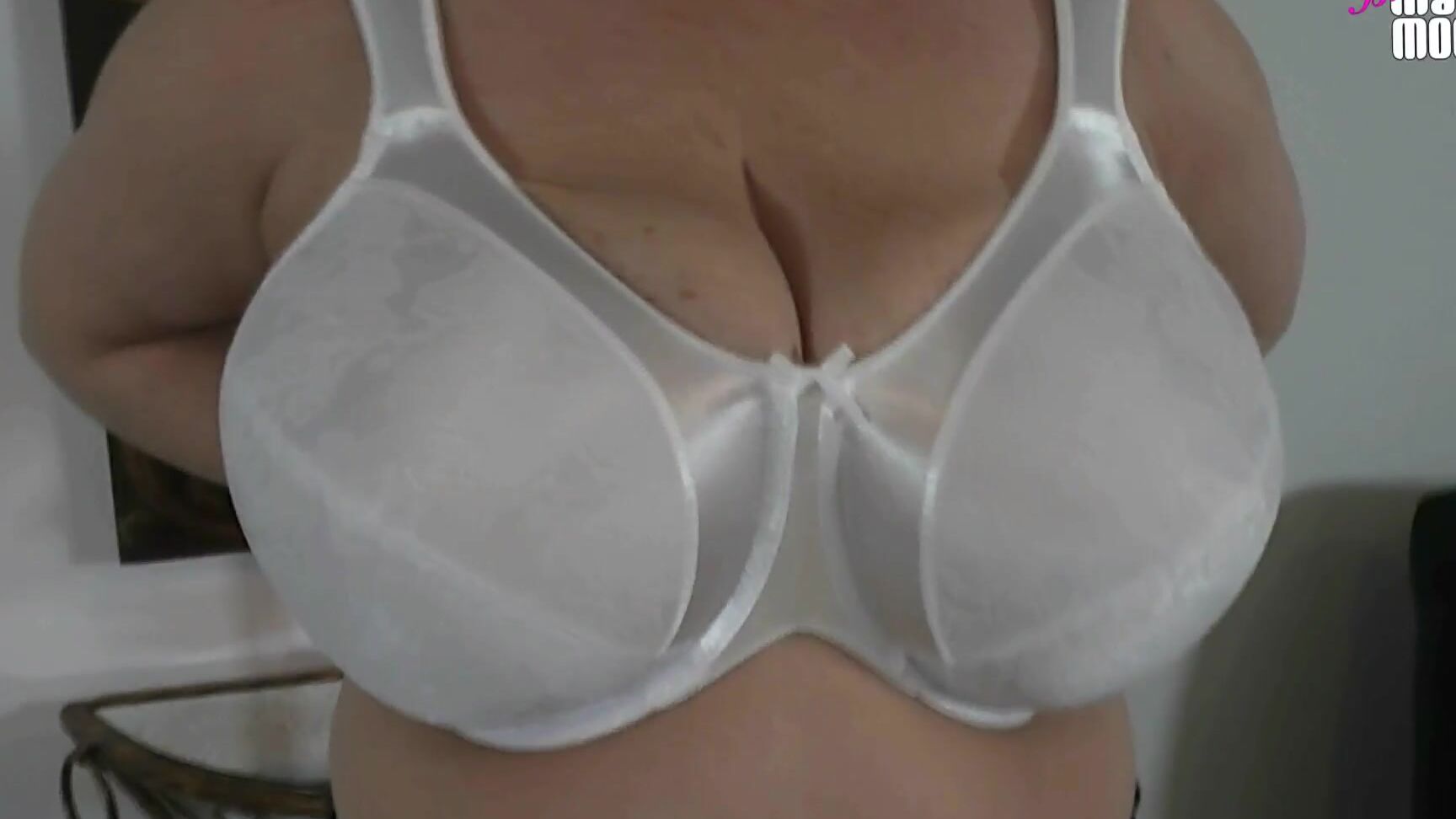 "Maria Moore" bigtits, brafetish, hugeboobs, joi, milf Massive Tits Packed in My Bra manyvids