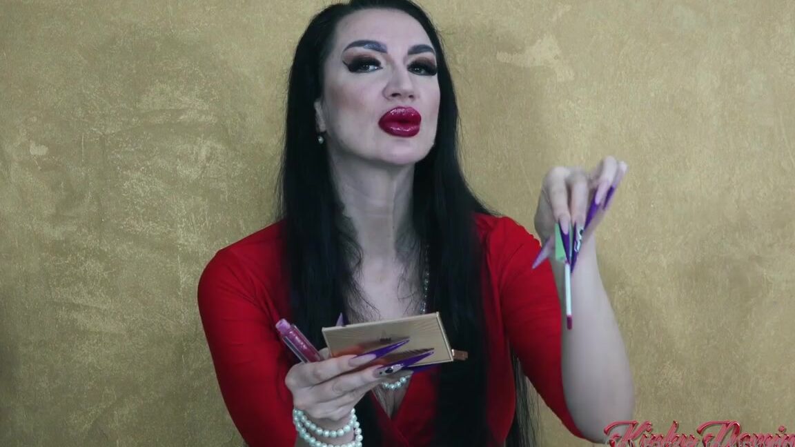 Kinkydomina Onlyfans This Clip Is Available For All My Vip Fans Glossy Red Lipstick Rocket Imagine That You Were Given