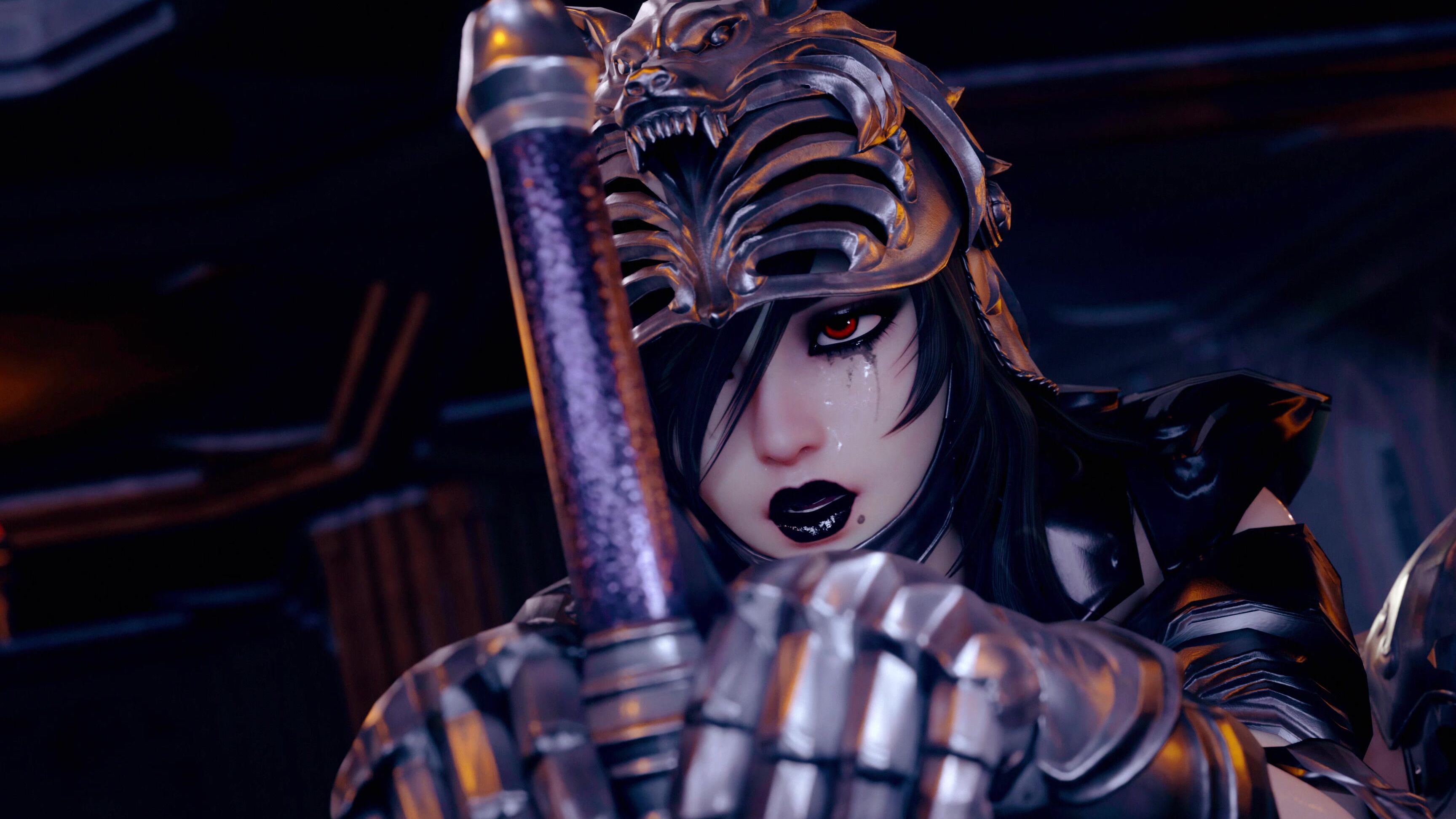 Bouquetman Hilde Reverse Cowgirl Goth Bouquetman