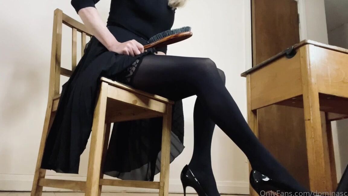 Miss Scarlet Mummy was very angry when her boy did not behave at the Opera - POV Clips4Sale