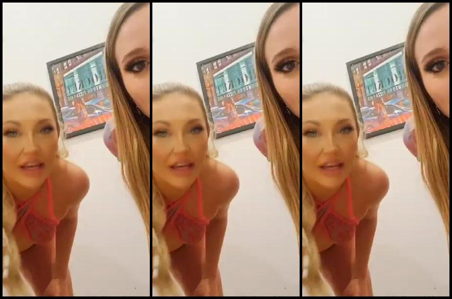 Adiraallure From When I Went Live On Jerkmate Tv With These Two Gorgeous Sexy Women Laney Grey And An