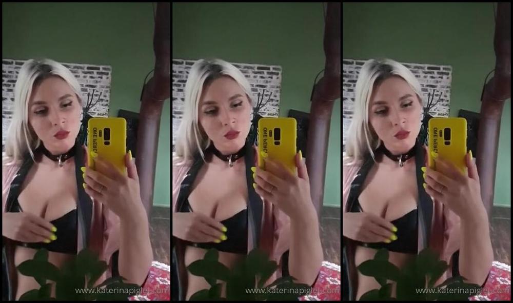 Katerina Piglet Nicknamed Katerinapiglet Femdom 08 09 2019 Onlyfans Video You Miss My Breasts