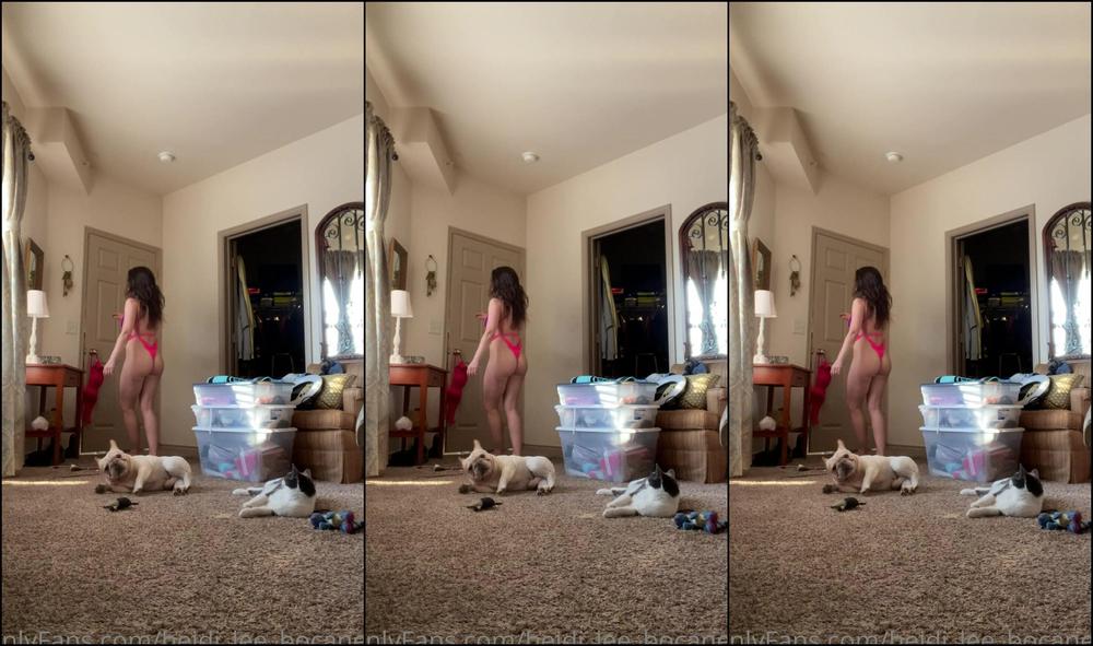Heidi Lee Bocanegra First Video Of September Changing Out Of My Little Swimming Outfit About Mi