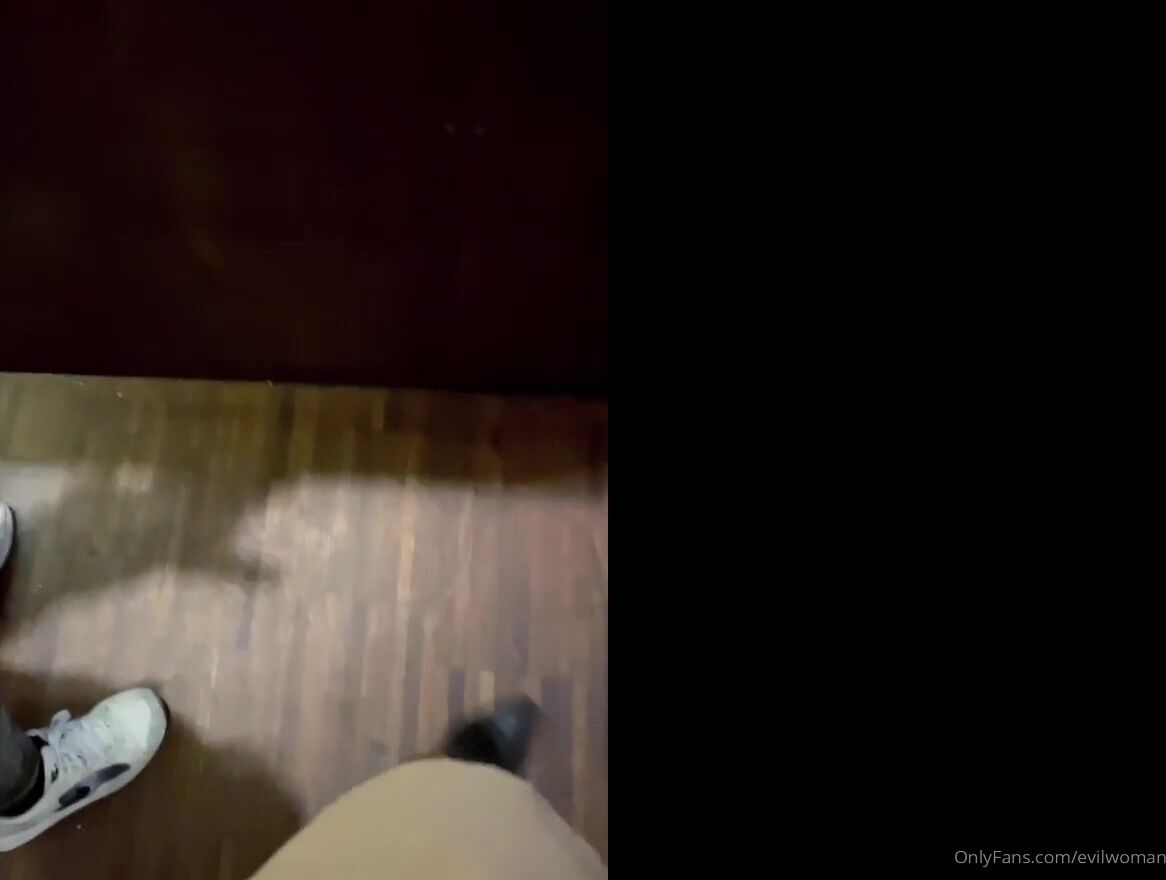 Evil Woman Strapon Date In Restaurant