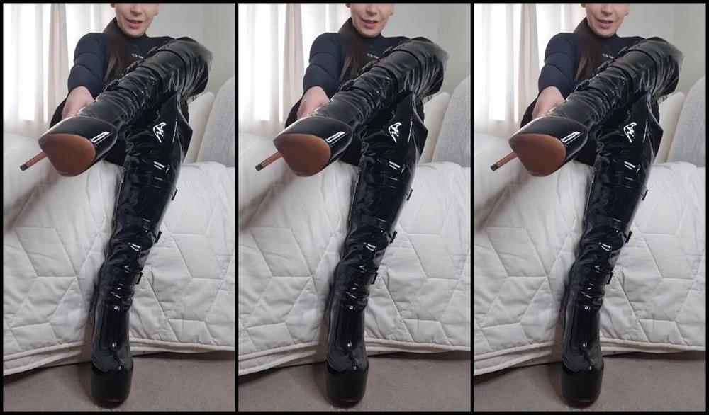 Lady Annabelle Onlyfans A Quick Tease For Boot Lovers